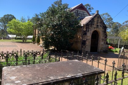 18th September, 2025  Today (Joan's birthday) we visit one of the historical towns in the Northwest of Sydney called Ebenezer.