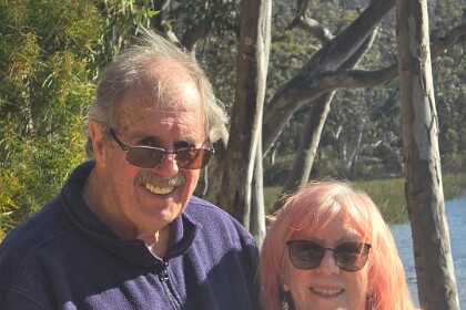 Dunn's Swamp Ganguddy 27/09/25   Jacqui took this photo; It's really nice I think.  I look pretty good for nearly 85 I reckon. C'mon, humour me,