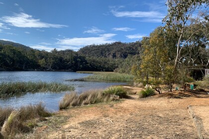 Dunn's Swamp Ganguddy 27/09/25   What's interesting about the Cudgegong River is that it travels both east and west from here and disappears into grazing land on both sides of its origin here on the mountain top.
