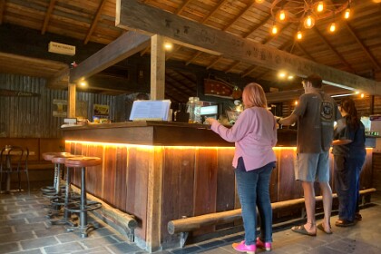 Exploring Wollombi, 12th September 2025  Jenni orders our meals and I decide to have a Scotch fillet steak cooked rare.  The steak was as tough as old boots and not what I expected.
