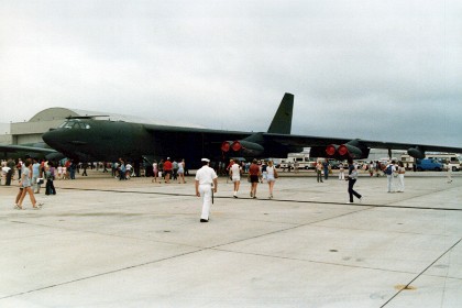 B52 Bomber. Probably G model.