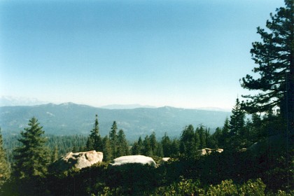 Views of the Sierra Nevada Range