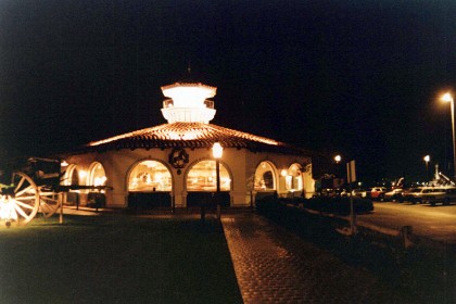 The merry-go-round at Seaport Village