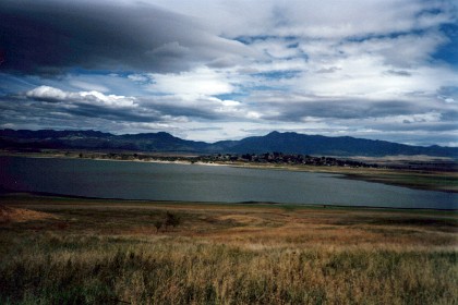 Lake Henshaw is a reservoir in San Diego County, at the southeast base of Palomar Mountain, approximately 70 miles northeast of San Diego, California and 100 miles southeast of Los Angeles.