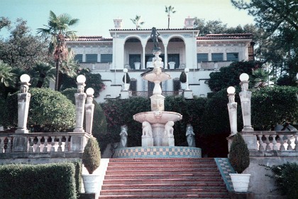 We enter the Hearst Castle multiverse.