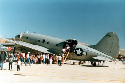 An old Curtis C46 from WWII.