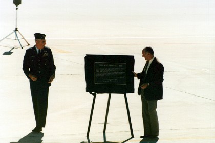 He received a special award for his achievements in the Bell XS-1.