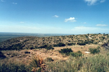 We travel through Louisiana and Texas into New Mexico.