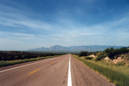 We travel down though Western Arizona, probably SR80, to our next P.O.I, Tombstone Arizona.