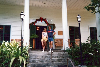 Here we are at Queen Emma's palace