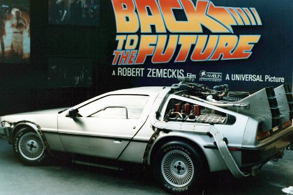 Now this is real, the real DeLorean at least.