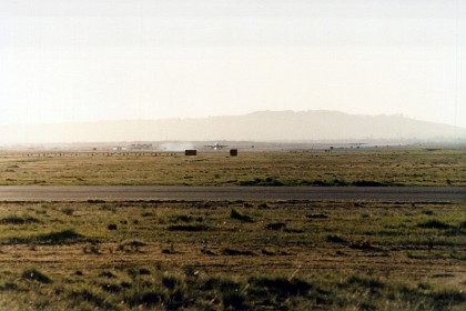 Landing at Miramar. SE-SD is on the other side of Miramar, the I5 Freeway runs between us.