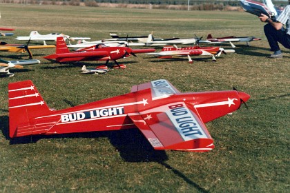 Gid Adkison's new Laser, number two in the series. In the background are the first iteration of Bob Whitely's Laser and Paul Walker's Bad News