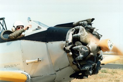 When a shortage of Ranger inline 175 hp Ranger L-440-1 engines developed, Fairchild installed a Continental R-670 radial engine of 220 hp on the PT-19 airframe, that variant being designated PT-23. While the less streamlined engine cowling reduced the plane's performance slightly, for the training role the loss was not significant.