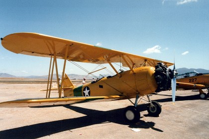 The Naval Aircraft Factory N3N was an American tandem-seat, open cockpit, primary training biplane aircraft built by the Naval Aircraft Factory (NAF) in Philadelphia, Pennsylvania, during the 1930s and early 1940s.