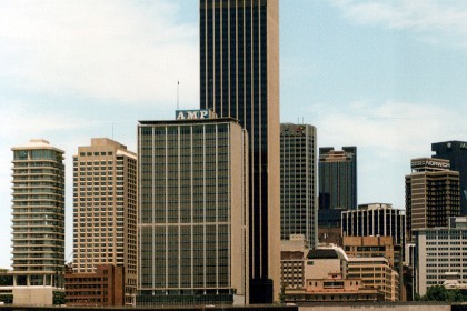 The ferry wharf at Circular Quay.