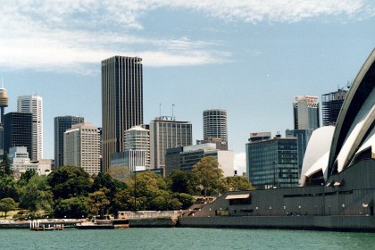 Centrepoint tower is visible on the extreme left.