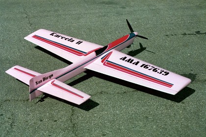 Mid year 1987 &nbsp;  My first new plane built in San Diego. I finish it in time for the 1987 Nationals being held in Lincoln, Nebraska in July.