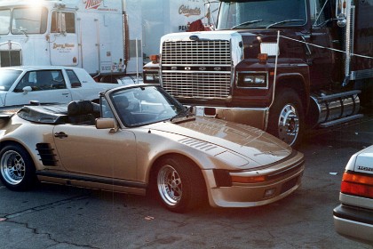 This particular Porsche is priced at about $150,000.