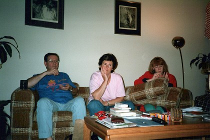 December 28, 1987 &nbsp; Joan, Roger, Grant and Lee join us.