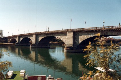 January 3, 1988 &nbsp;  We  spend New Year's day at home in San Diego and we decide to go to the Grand Canyon and Las Vegas.  On the way, we stop at Havasu City