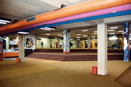 The main foyer of Dean's school in Nuremberg