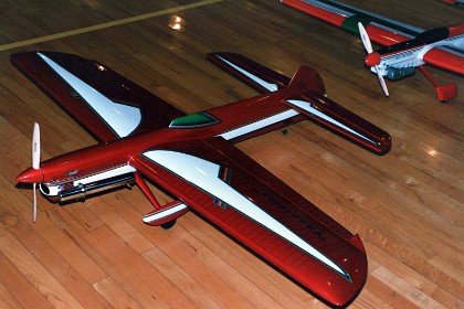 Windy Urtnowski's plane; this plane won the Concours d' Elegance.