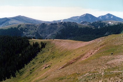 Monarch mountain seems to be a popular ski area, although it's hard to tell right now.