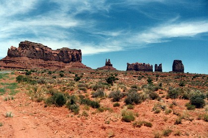 We're In Utah looking south as we return to travelling northwards.