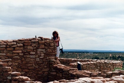 These are the Indian Ruins in the Edge of the Cedars State Historical Monument in Blanding Utah.  We stay overnight at a motel in Monticello on our way to Moab.