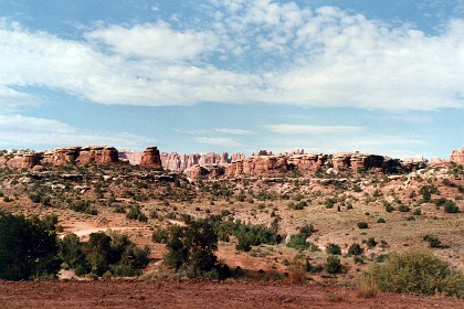 The Needles area in Canyonland NP