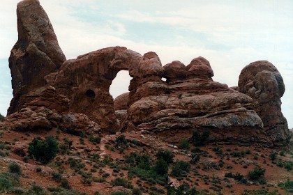 At that time, the area was a dry seabed spreading from horizon to horizon. &nbsp; Turrett Arch