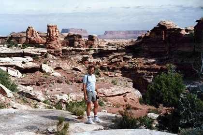 The Chocolate Drops buttes in the Maze district