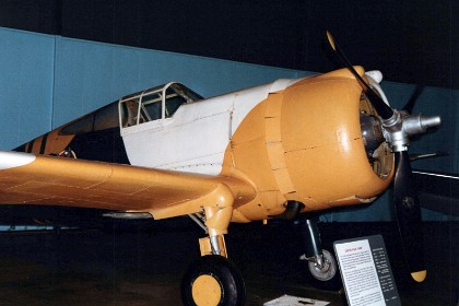 Curtiss P-36A Hawk. The P-36, developed from the Curtiss Hawk Model 75 originally designed for France, was first produced for the US Army Air Corps in 1938. The Air Corps obtained 243 P-36s, including 30 P-36G export models seized by the US government in 1942 because of the German occupation of Norway. TECHNICAL NOTES: Armament: Two .30-cal. or two .50-cal. machine guns Engine: Pratt & Whitney R-1830 of 1,050 hp Maximum speed: 313 mph Range: 830 miles Ceiling: 32,700 ft Weight: 5,650 lbs loaded