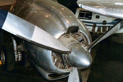 Super Constellation engine, Wright 3380 TC.  As an apprentice at Qantas, I used to do routine maintenance on these engines. I particularly enjoyed doing the propellers.