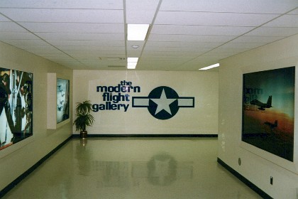 In 1988, entrance to the new section.