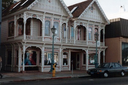 This is typical of the neat little stores in the area.