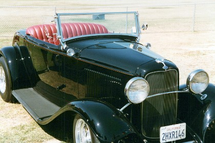 Beautiful '32 Ford. These were called the Deuce Coupe, there is even a 50's rock song about it.