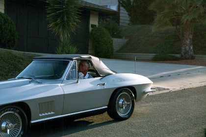 Bob gets his 1967 Stingray out of the garage. This car is worth somewhere between $80,000 to $100,000 in 2022.