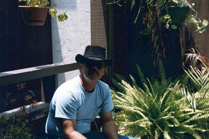 Saturday July 16   Bob comes down from Fountain Valley to join us for a barbecue at our place in Mission Valley.