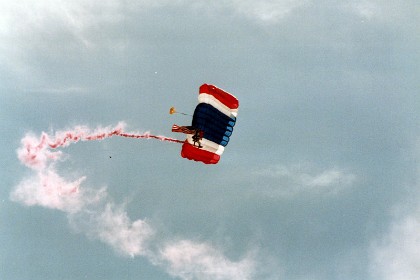 Interservice precision parachute team.