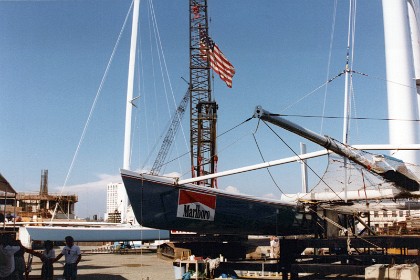 The 1988 America's Cup was the first hostile Deed of Gift challenge. Dennis Conner had won the America's Cup for the San Diego Yacht Club on 4 February 1987 at the 1987 America's Cup. In July, New Zealand banker Michael Fay went to the San Diego Yacht Club and issued a Notice of Challenge from the Mercury Bay Boating Club of New Zealand, which was based on a strict reading of the Deed of Gift.