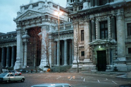 The Palais de Justice de Bruxelles was built between 1866 and 1883 and is reputed to be the largest constructed in the 19th century; it remains one of the largest of its kind.