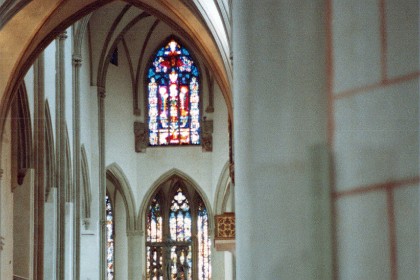 Saturday March 26, 1988   Fred meets me and we do a quick tour of the Augsburg Cathedral