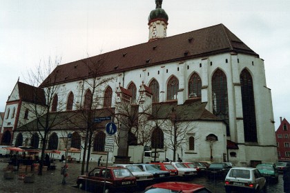 The church in Landsberg.