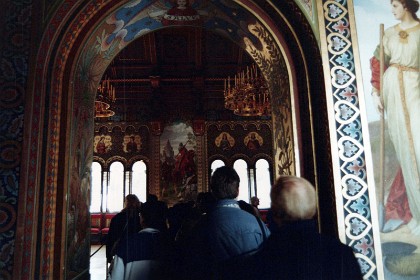 Entering the Hall of the Singers.