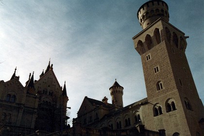 Disney used this building for ideas about Sleeping Beauty's Castle in Disneyland.