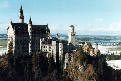 Forgensee (the lake)  can be seen to the north-west.