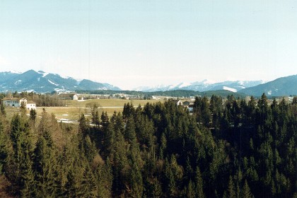 We leave Neuschwanstein and head east through the Bavarian countryside.