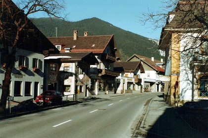 We go to a village called Oberammergau.